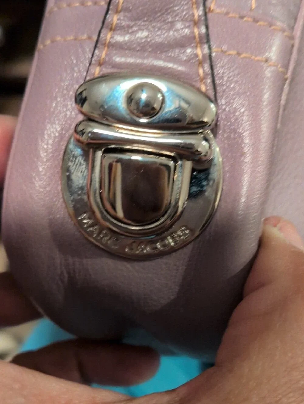 Marc Jacobs Lilac‎ Leather Cosemetic Bag